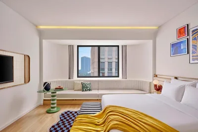 Premier con vistas a la ciudad y asientos tipo banqueta — Savvy by M Village Hai Ba Trung, a brand of Modern Village Lifestyle